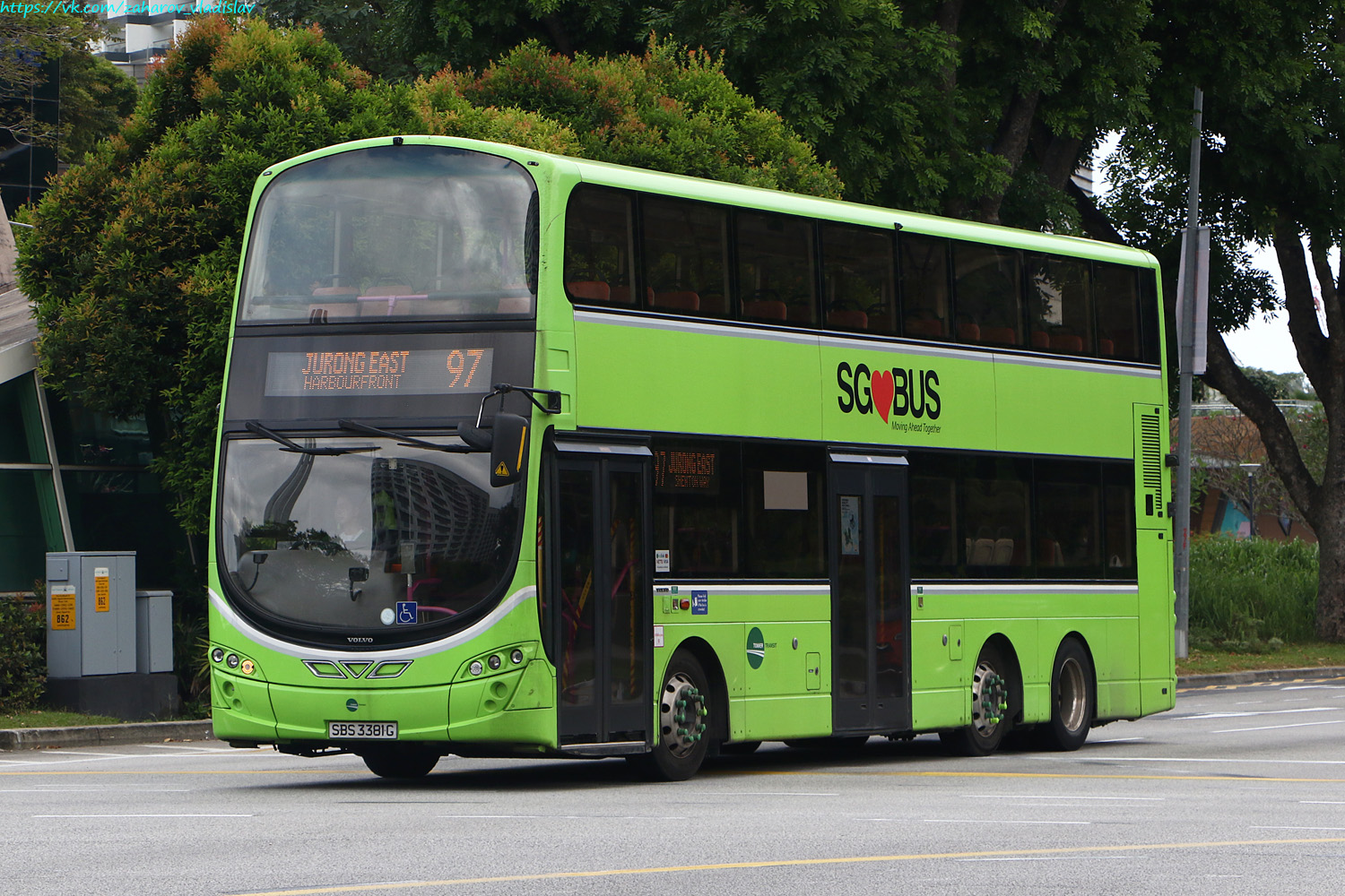 Сингапур, Wright Eclipse Gemini 2 № SBS3381G