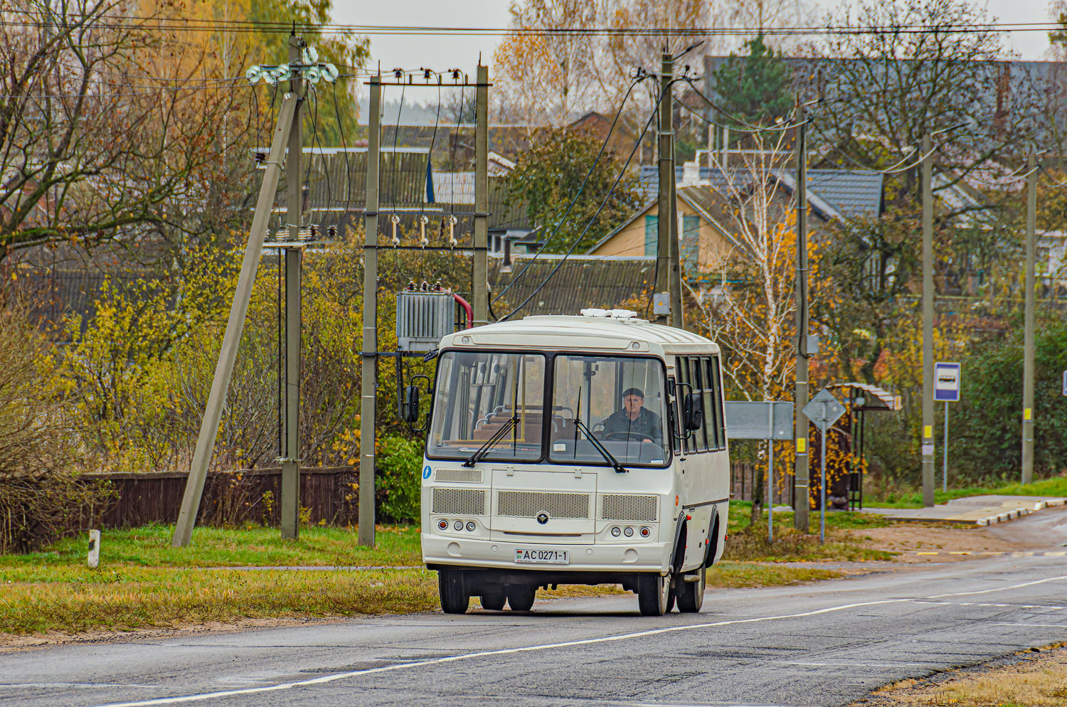 Брестская область, ПАЗ-Р 32053 № АС 0271-1