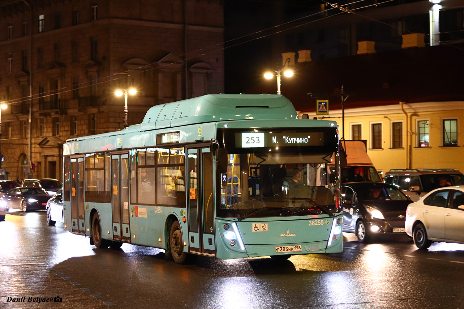 Szentpétervár, MAZ-203.948 sz.: 38255