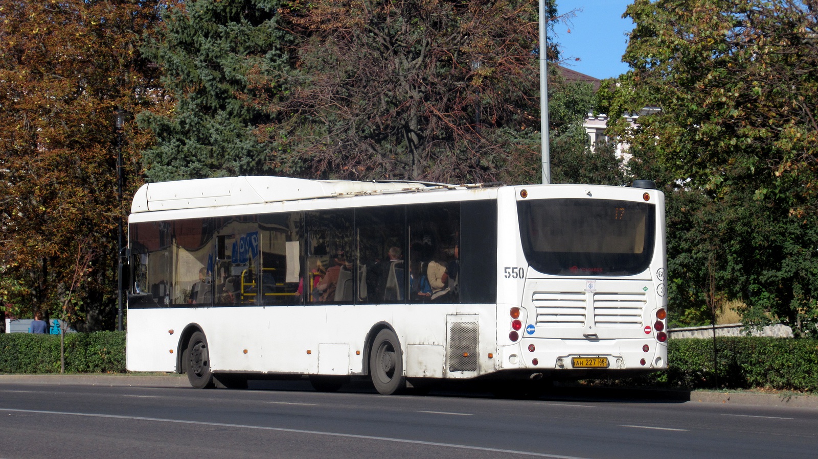 Липецкая область, Volgabus-5270.G2 (CNG) № 550