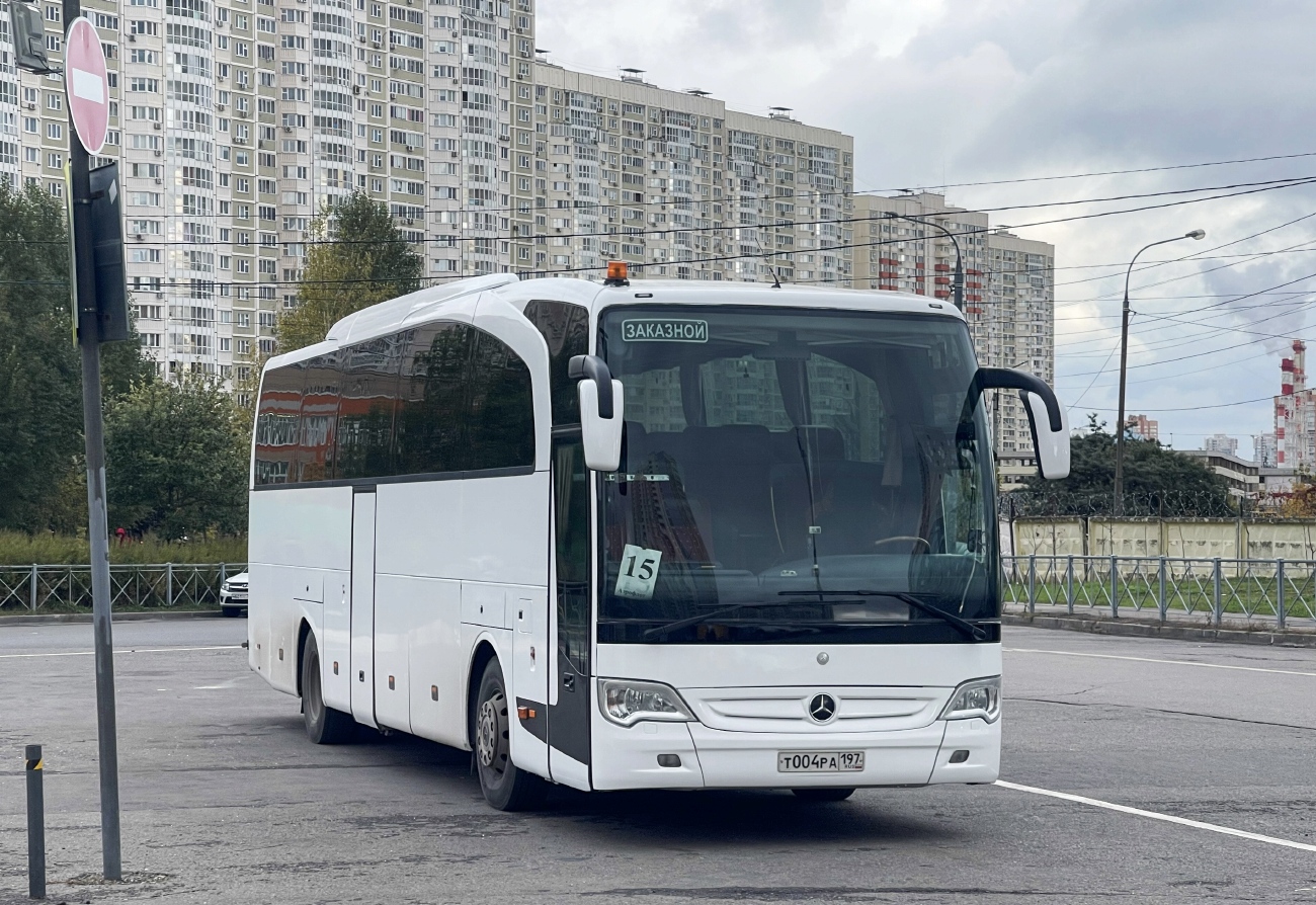Москва, Mercedes-Benz Travego II 15RHD № Т 004 РА 197 Москва, Mercedes-Benz Travego II 15RHD № Т 004 РА 197
