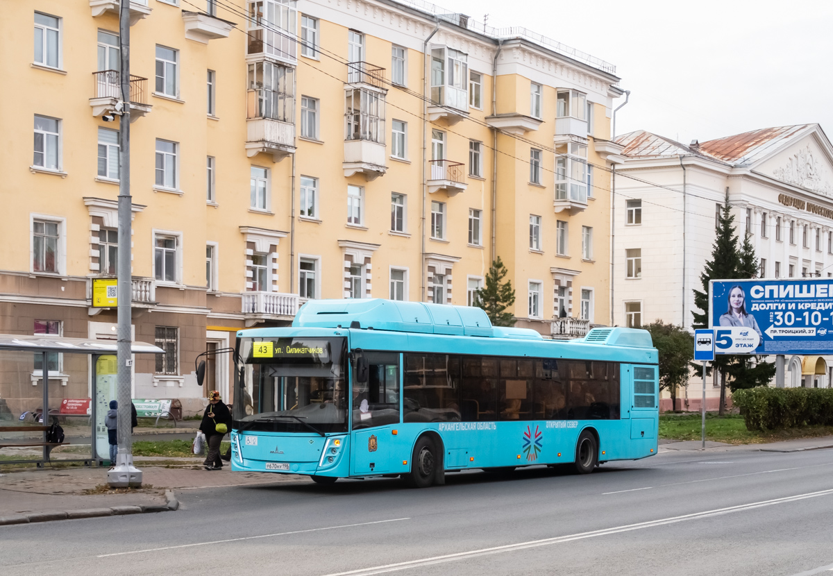 Архангельская область, МАЗ-203.948 № Р 670 НУ 198