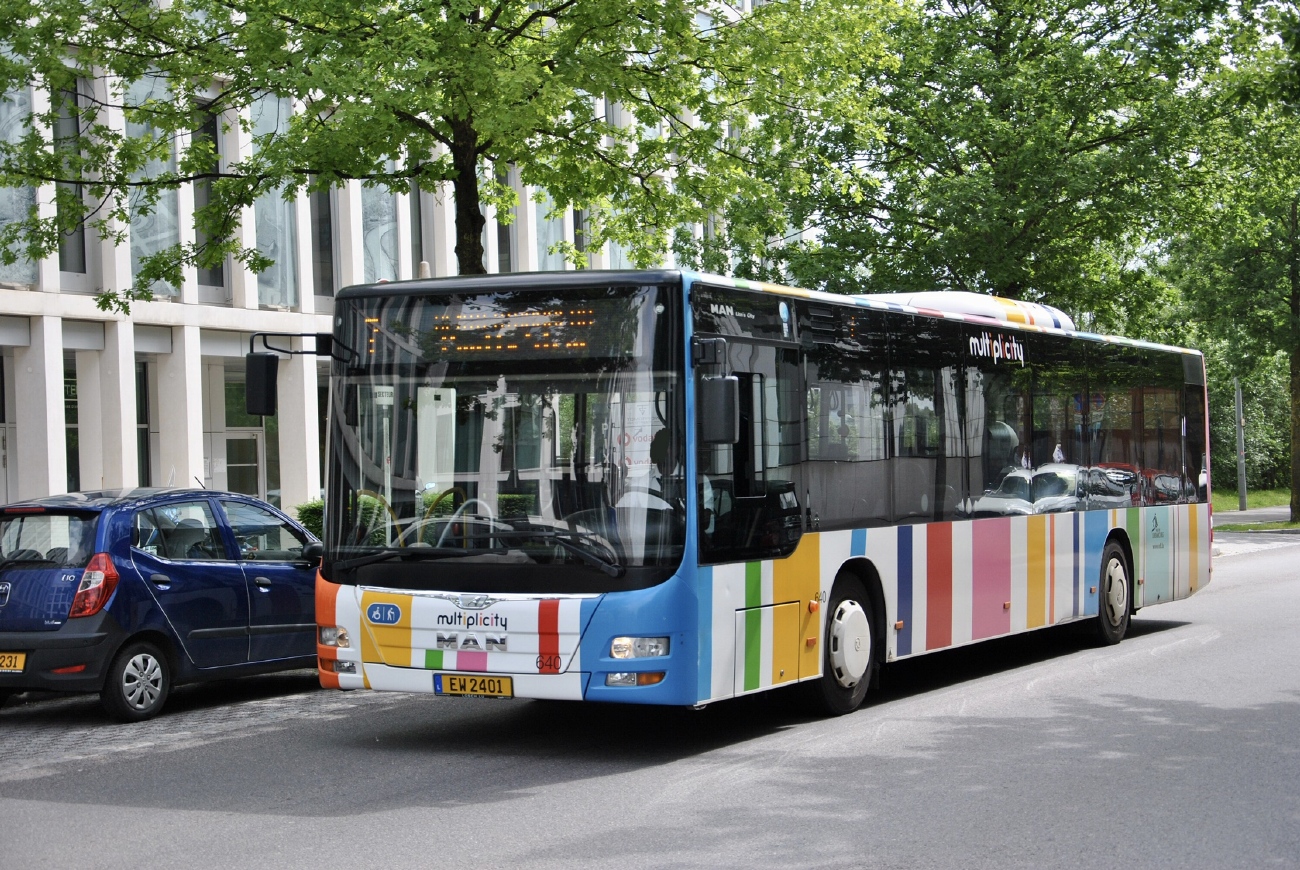 Люксембург, MAN A21 Lion's City NL323 № 640