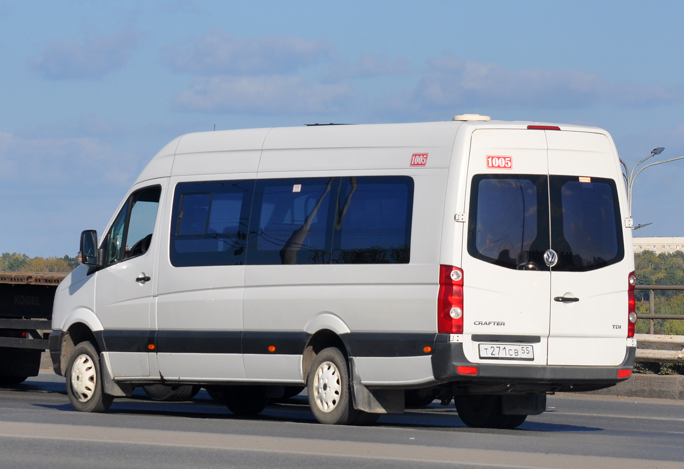 Омская область, Луидор-223710 (Volkswagen Crafter) № 1005