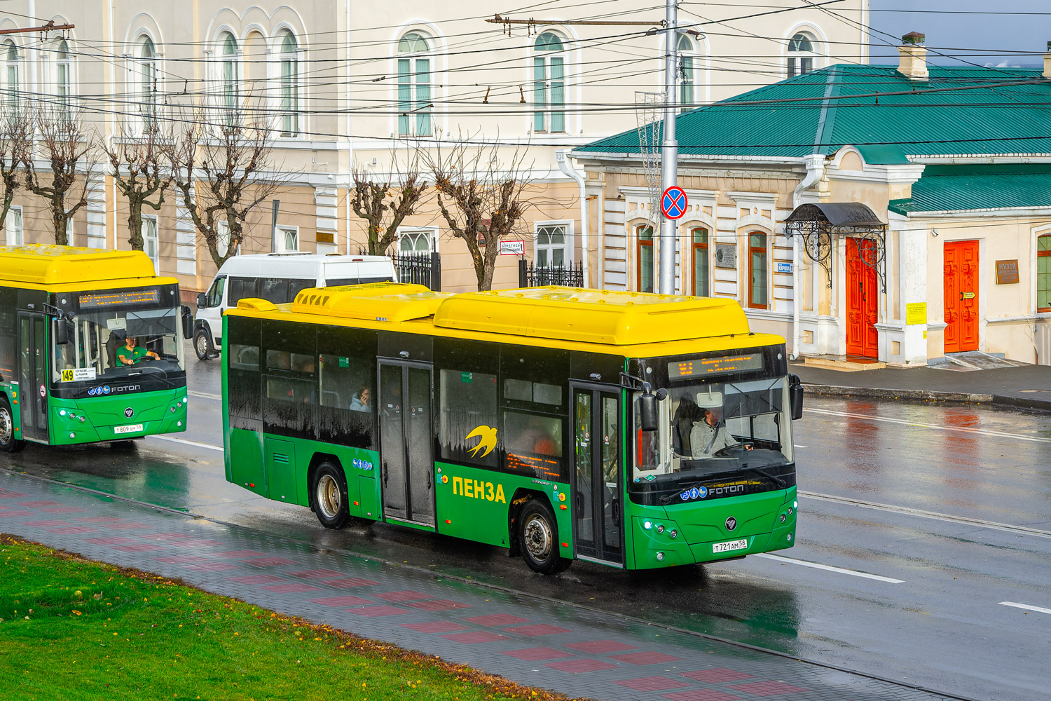 Пензенская область, Foton BJ6105C6MCD-1 № Т 721 АМ 58