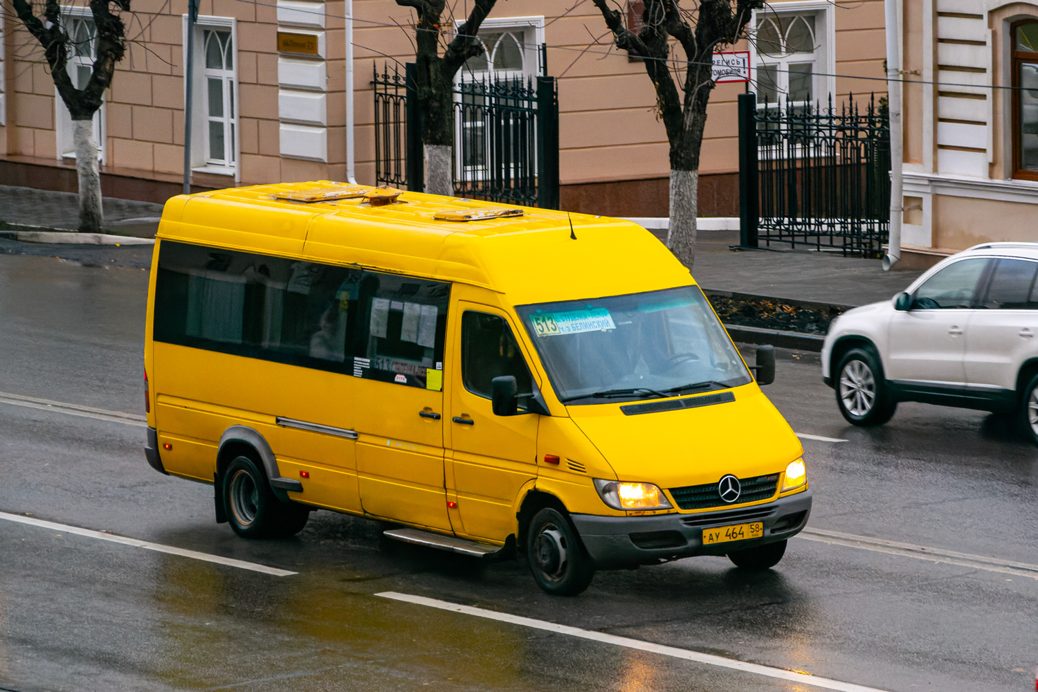 Пензенская область, Mercedes-Benz Sprinter W904 413CDI № АУ 464 58