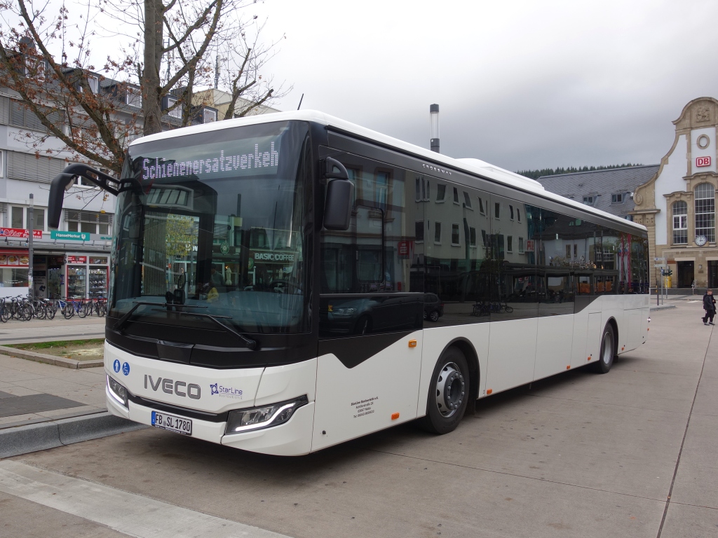Гессен, IVECO Crossway LE CITY 12M № FB-SL 1780