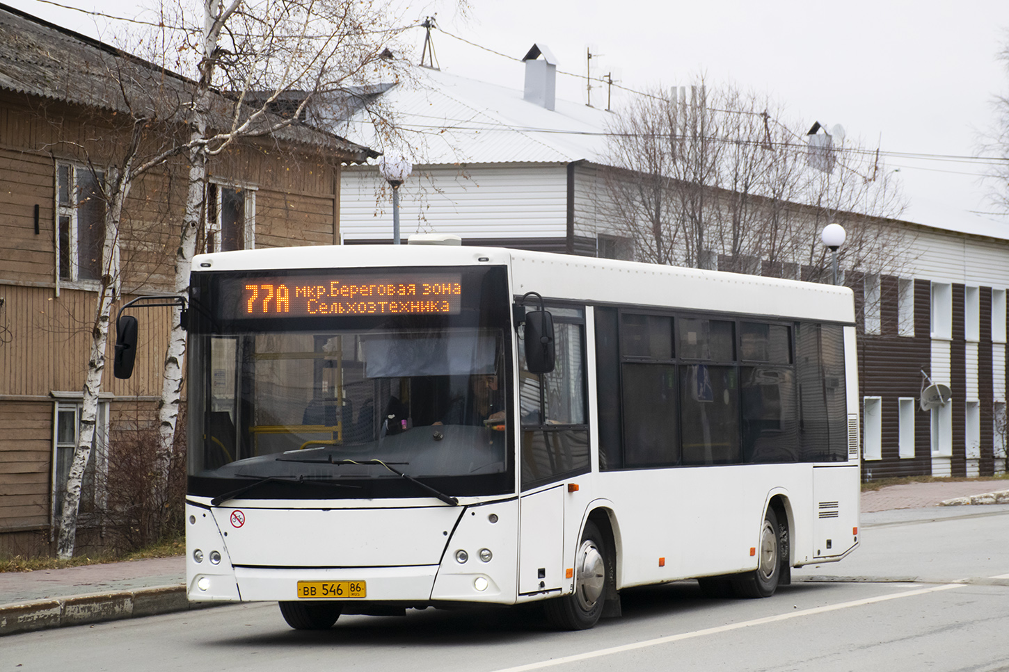 Ханты-Мансийский АО, МАЗ-206.086 № ВВ 546 86