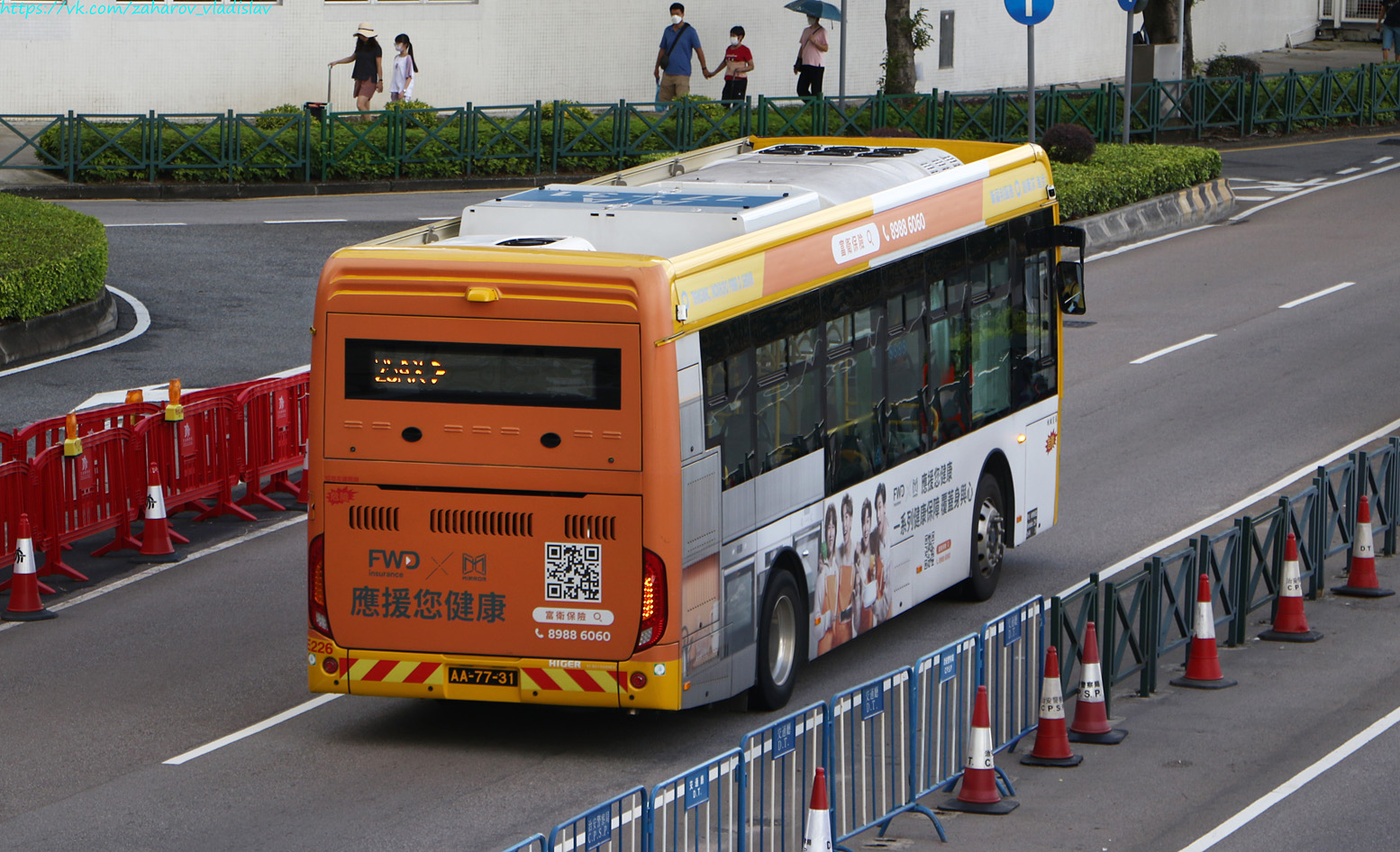 Китай, Higer KLQ6106GHEV № HE226
