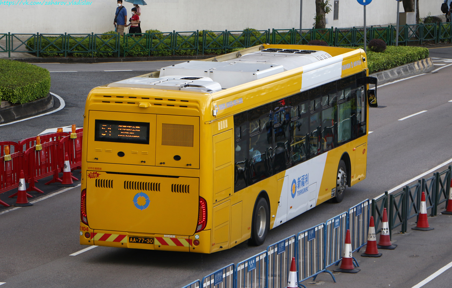 Китай, Higer KLQ6116GHEV2 № HE104