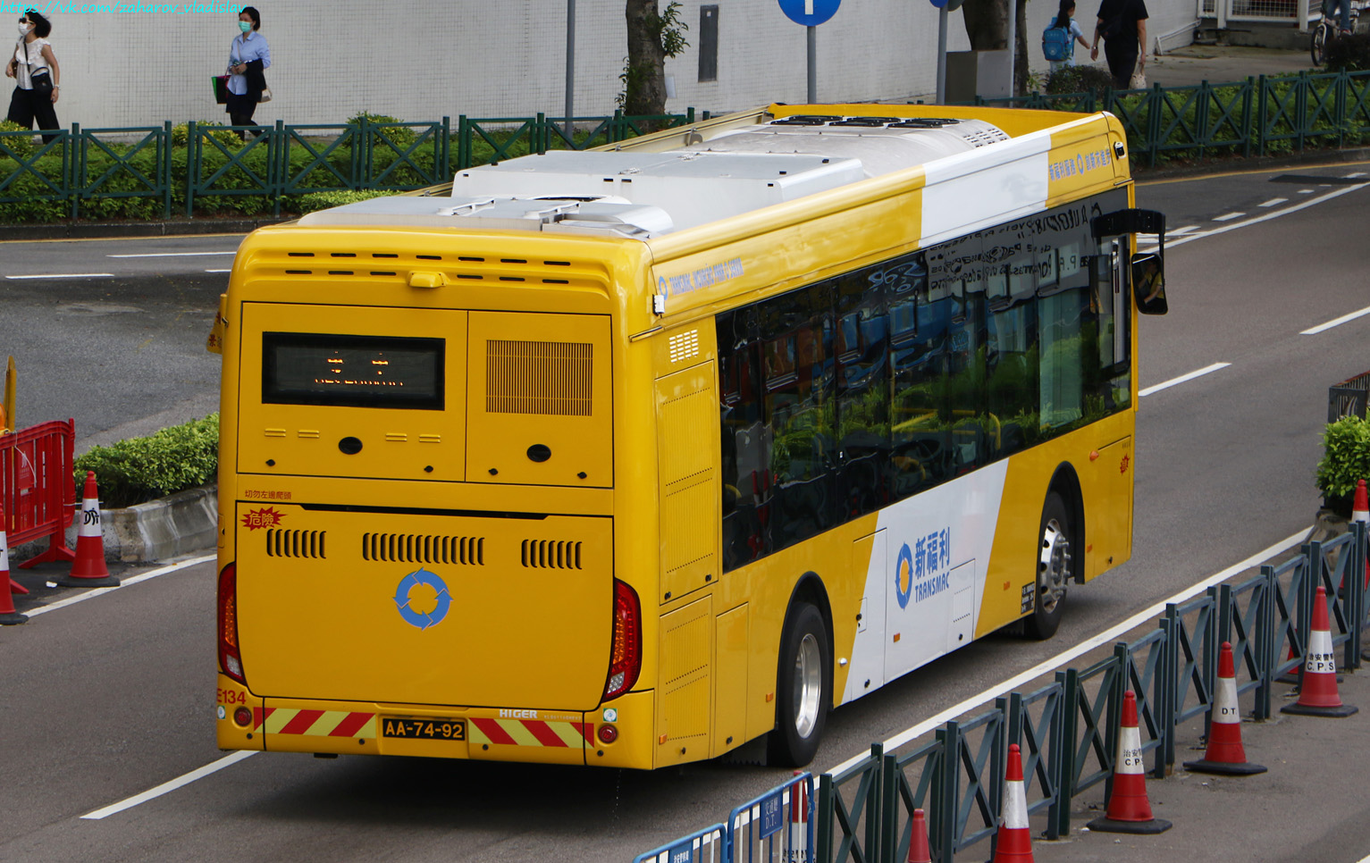 Китай, Higer KLQ6116GHEV2 № HE134