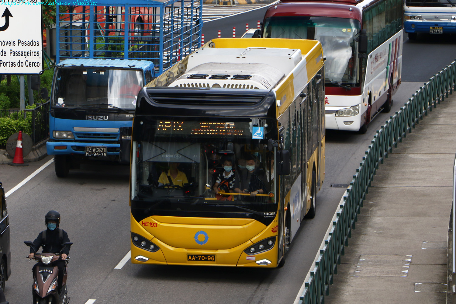 Китай, Higer KLQ6116GHEV1 № HE193