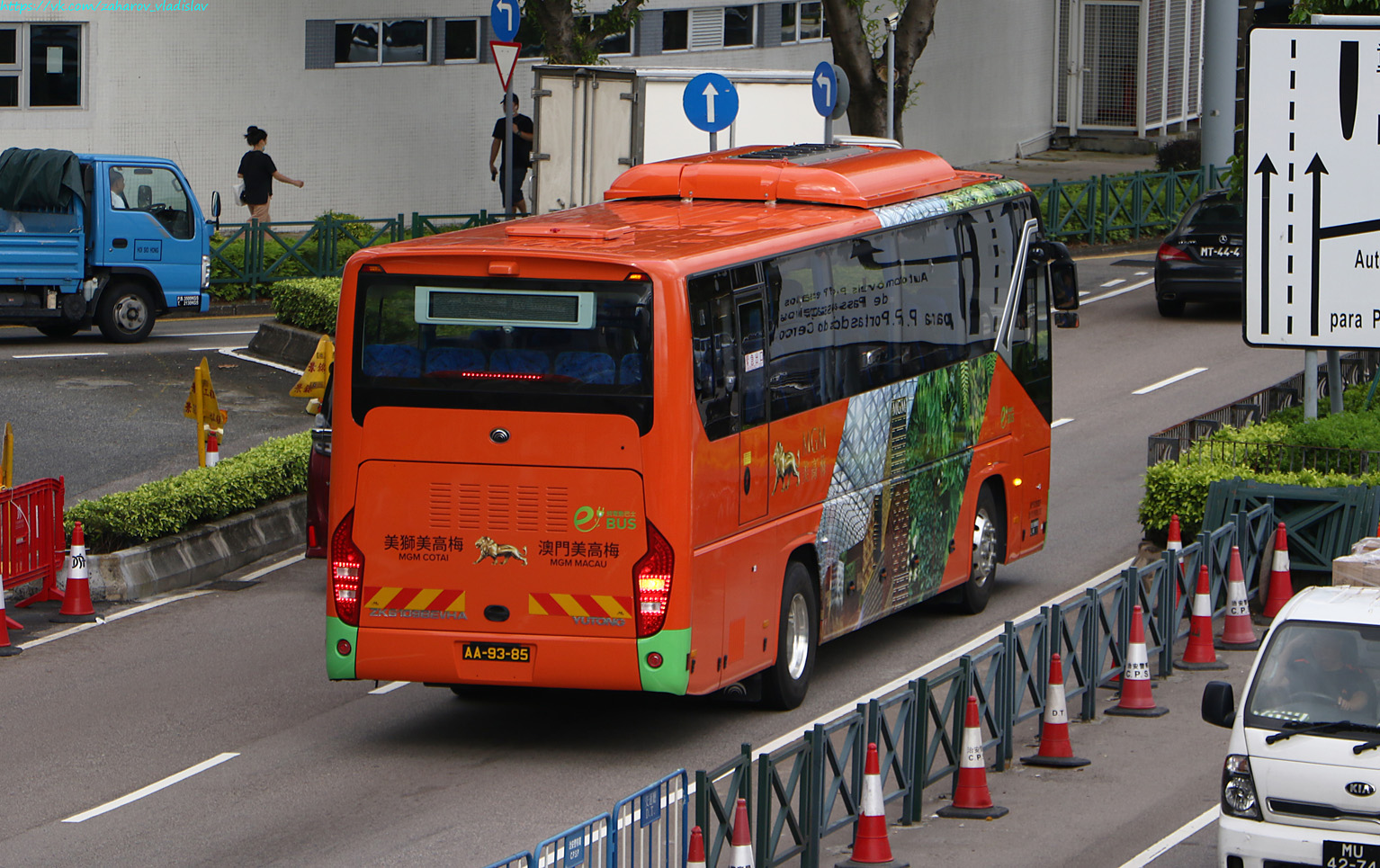 Китай, Yutong ZK6109BEVHA № AA-93-85