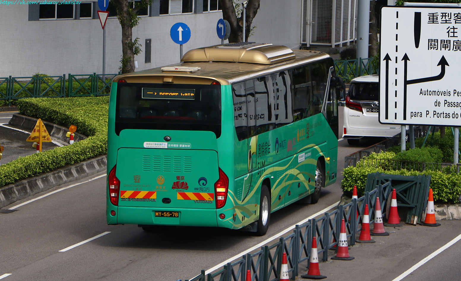 Китай, Yutong ZK6109BEVHA № MY-55-78