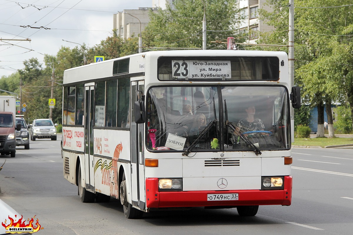 Владимирская область, Mercedes-Benz O405 № О 749 НС 33