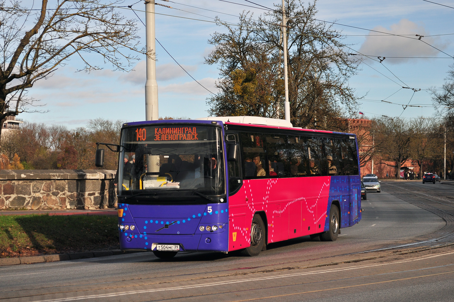 Калининградская область, Volvo 8700 № Т 504 МС 39