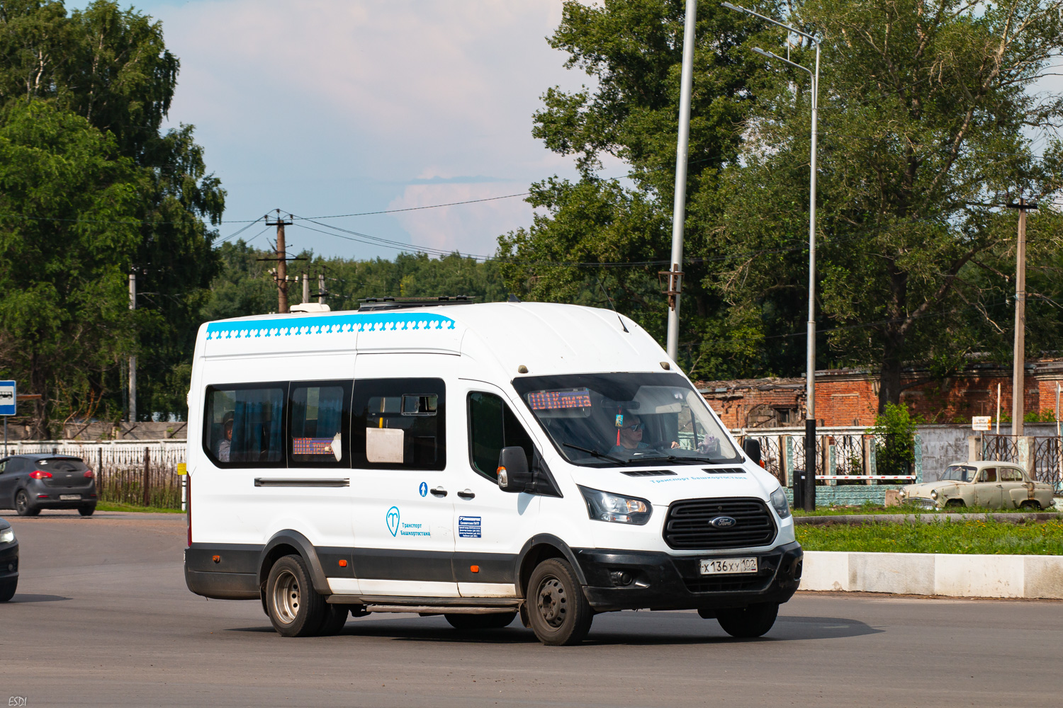 Башкортостан, Ford Transit FBD [RUS] (X2F.ESG.) № 5242