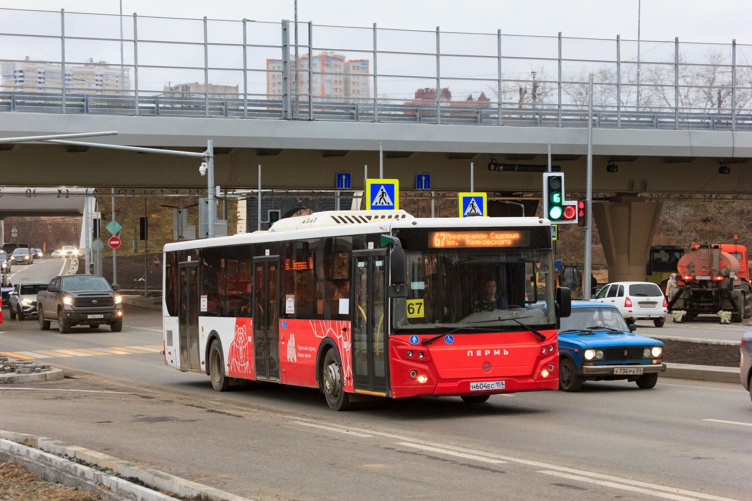 Пермский край, ЛиАЗ-5292.65 № Н 604 ЕС 159
