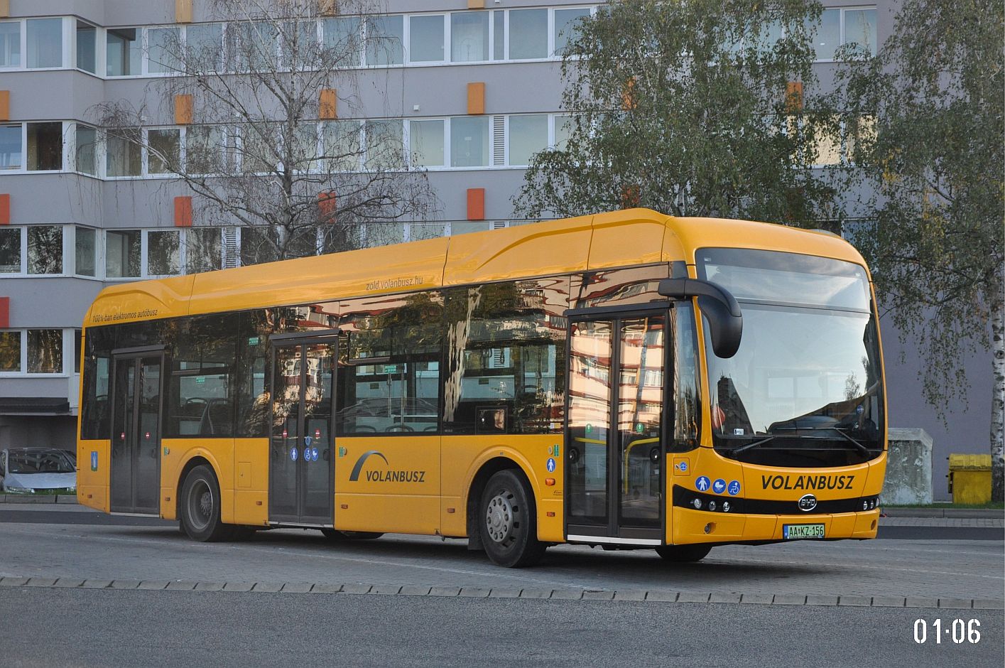 Венгрия, BYD K9UD № AA KZ-156
