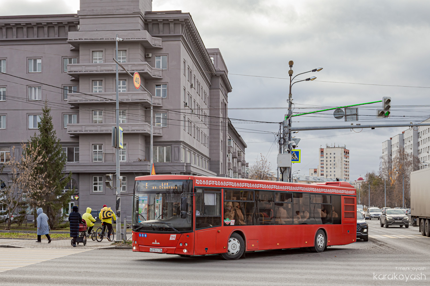 Татарстан, МАЗ-203.069 № 714