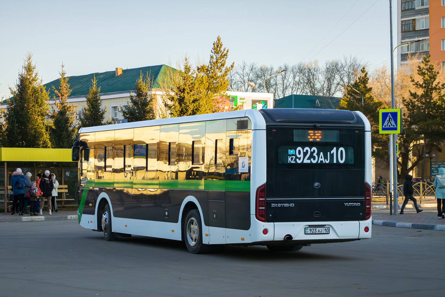 Костанайская область, Yutong ZK6116HG (QazTehna) № 923 AJ 10 Костанайская область, Yutong ZK6116HG (QazTehna) № 923 AJ 10