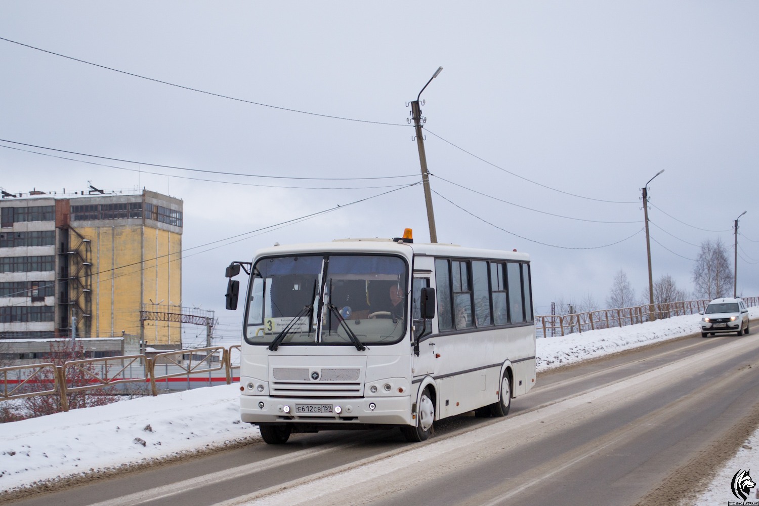 Пермский край, ПАЗ-320412-05 № Е 612 СВ 159