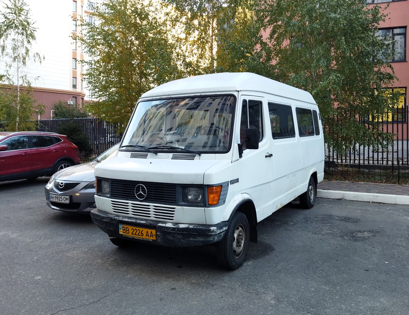 Киевская область, Mercedes-Benz T1 208D № BB 2226 AA