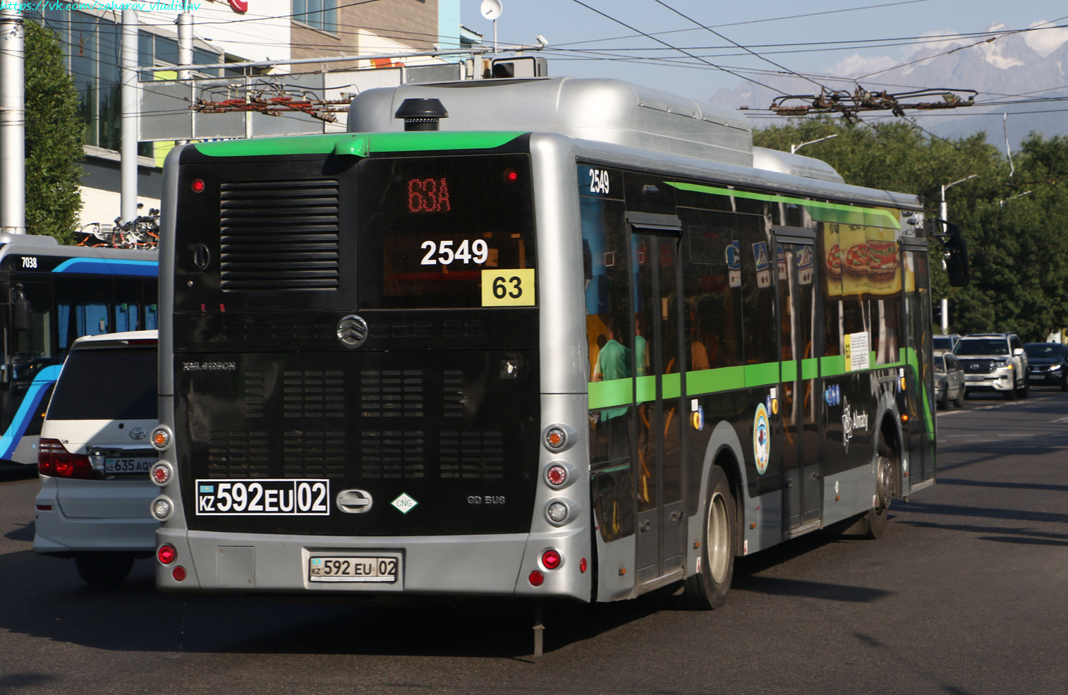 Алматы, Golden Dragon XML6125CN (Hyundai Trans Auto) № 2549
