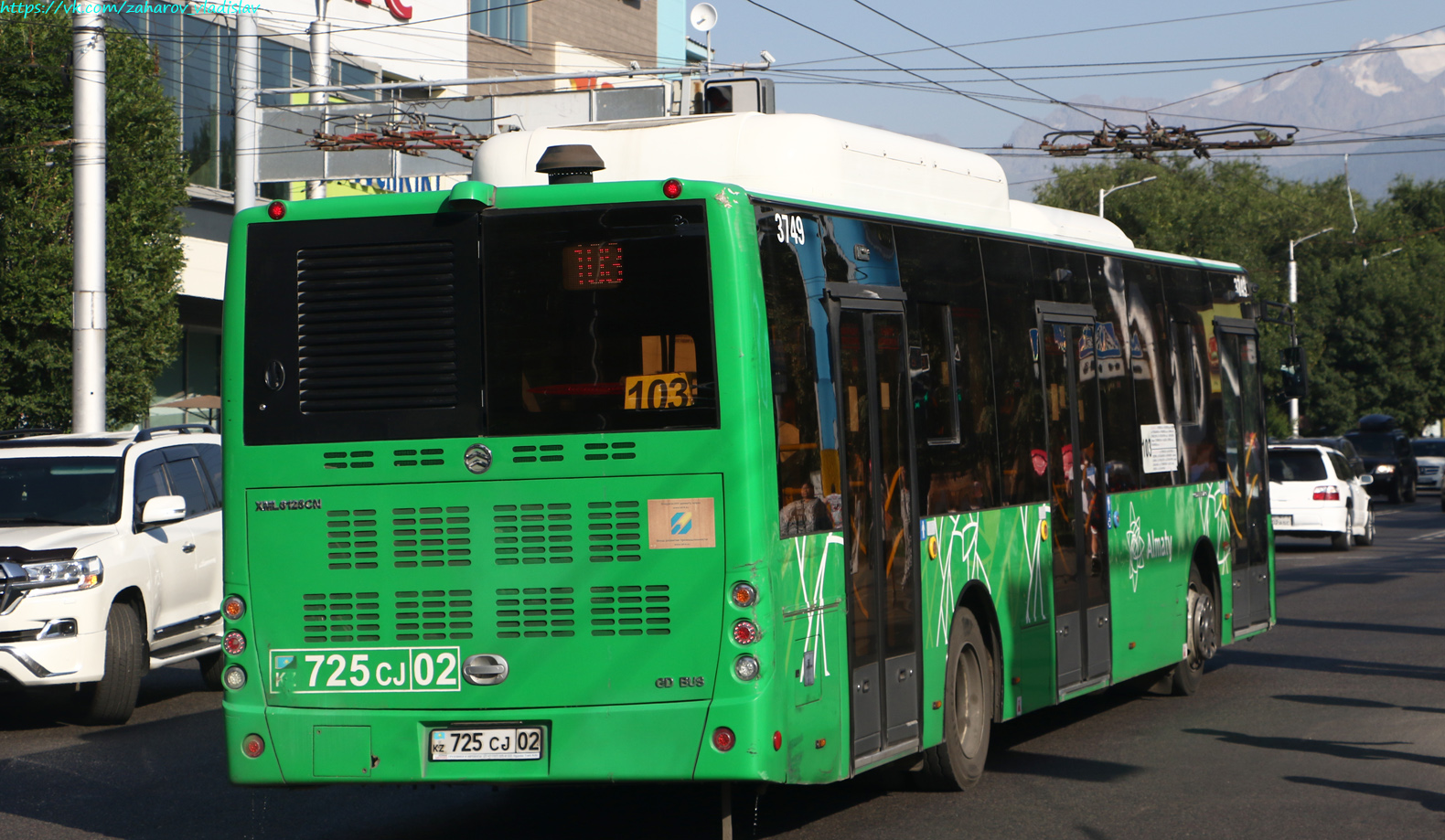 Алматы, Golden Dragon XML6125CN (Hyundai Trans Auto) № 3749