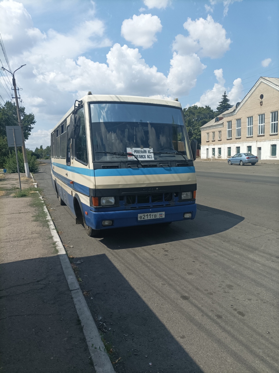 Луганская область, БАЗ-А079.23 "Мальва" № В 211 ТВ LPR