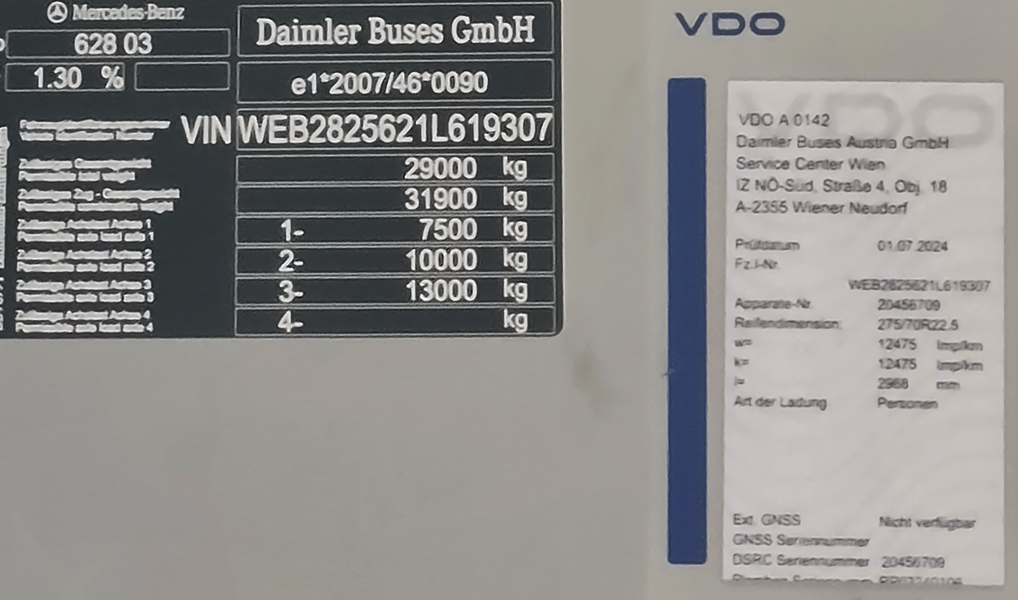 Австрия, Mercedes-Benz Citaro C2 G № 8038