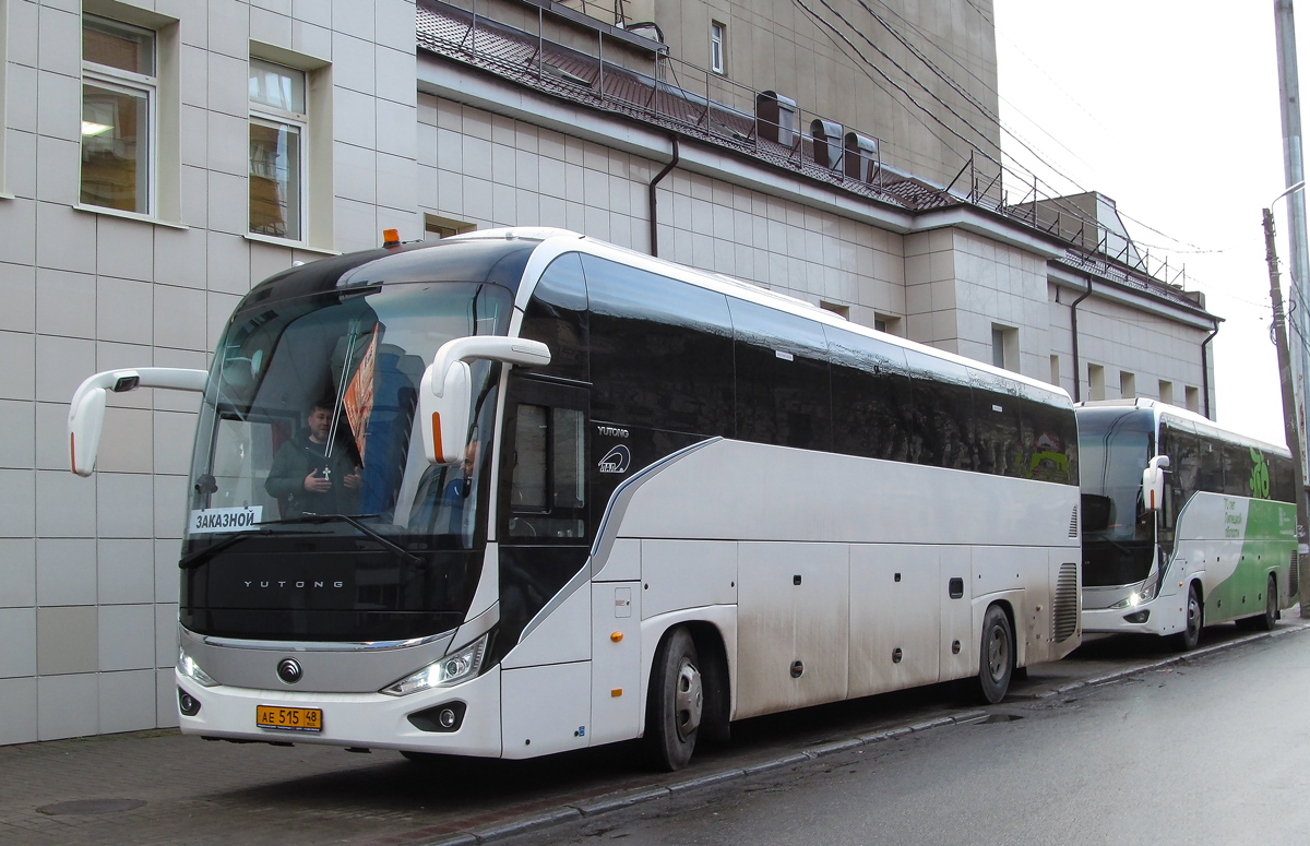 Липецкая область, Yutong C12PRO (ZK6128H) № АЕ 515 48 Липецкая область, Yutong C12PRO (ZK6128H) № АЕ 515 48