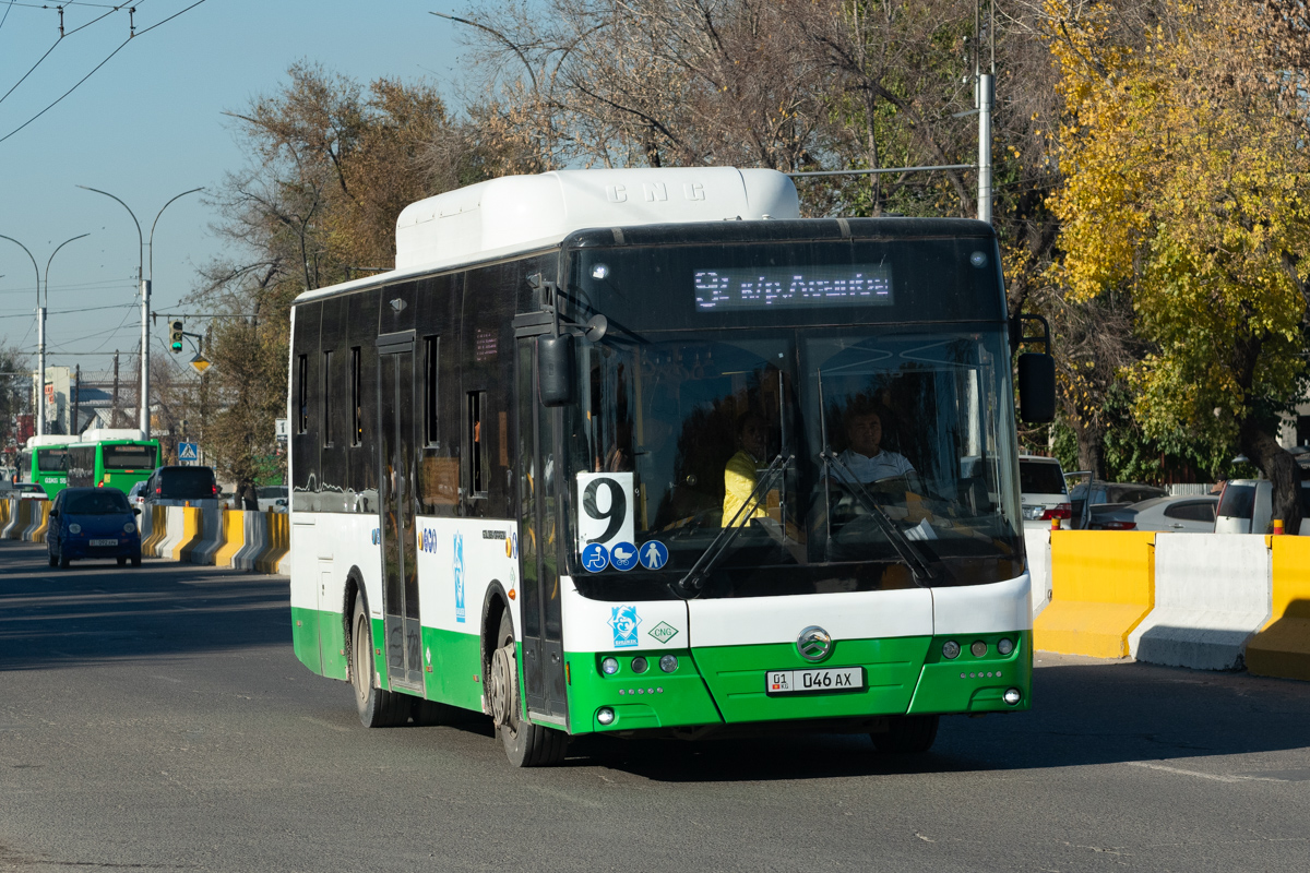 Кыргызстан, Golden Dragon XML6105CN № 01 046 AX Кыргызстан, Golden Dragon XML6105CN № 01 046 AX