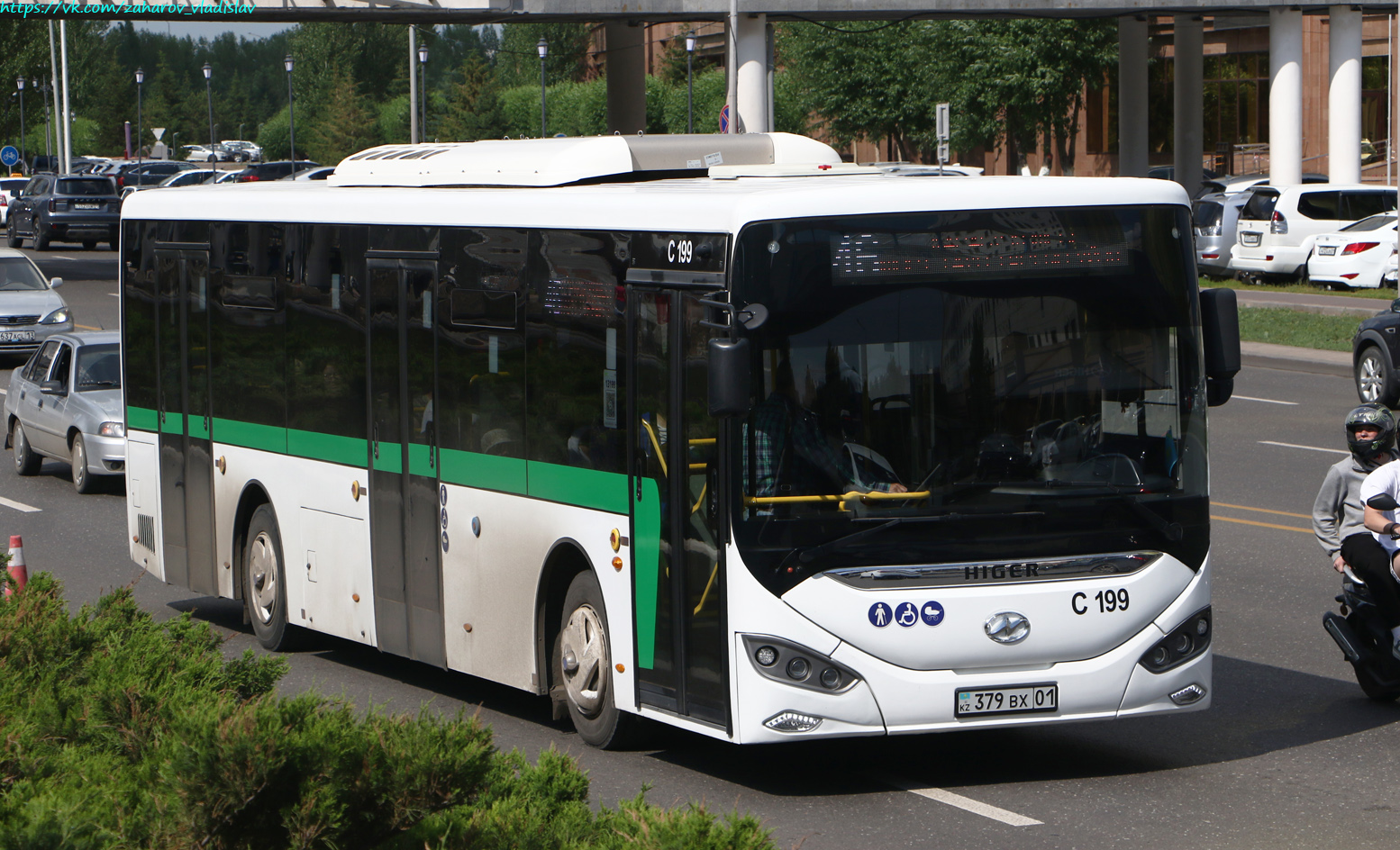 Астана, Higer KLQ6126G № C199