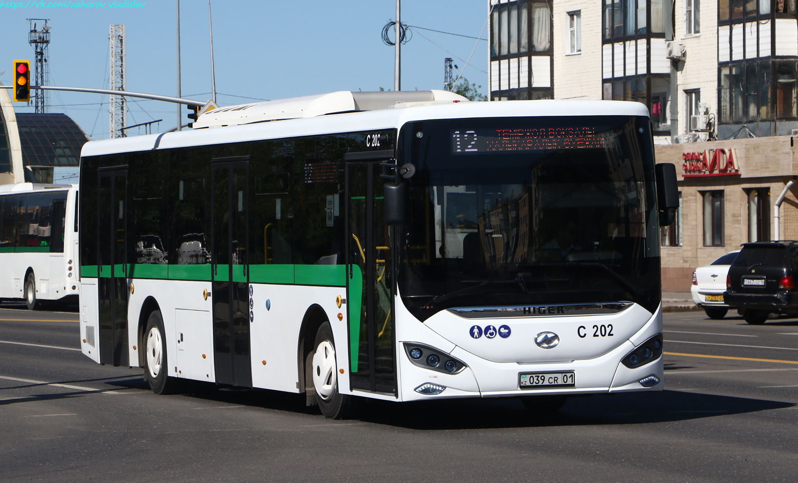 Астана, Higer KLQ6126G № C202