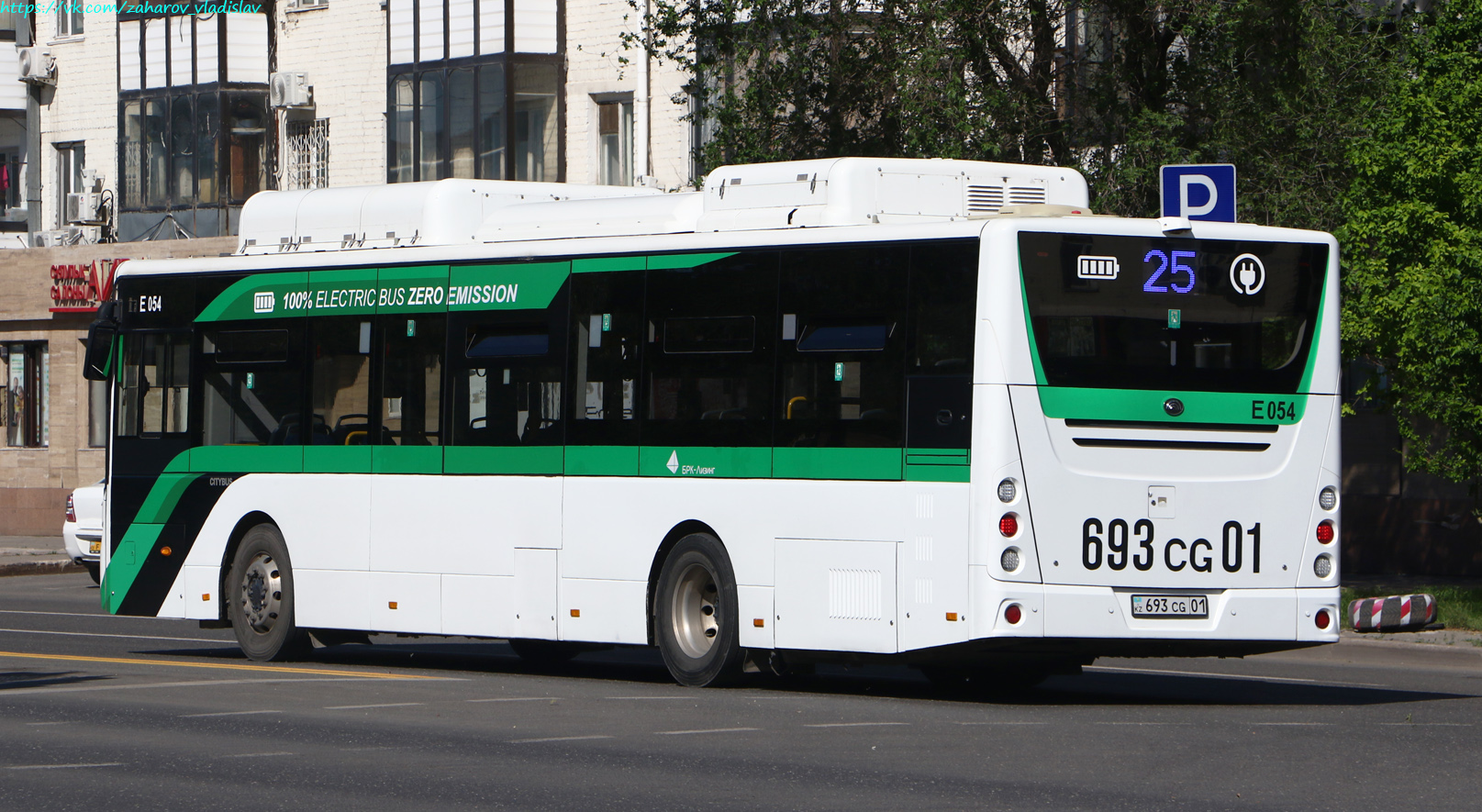 Астана, Yutong E12LF (ZK6128BEVG) (СарыаркаАвтоПром) № E054