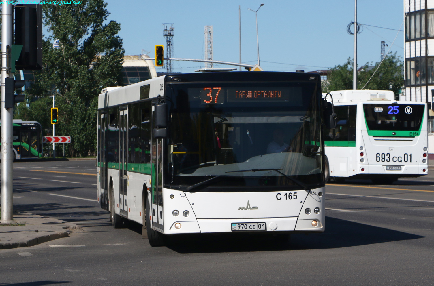 Астана, МАЗ-203.016 № C165