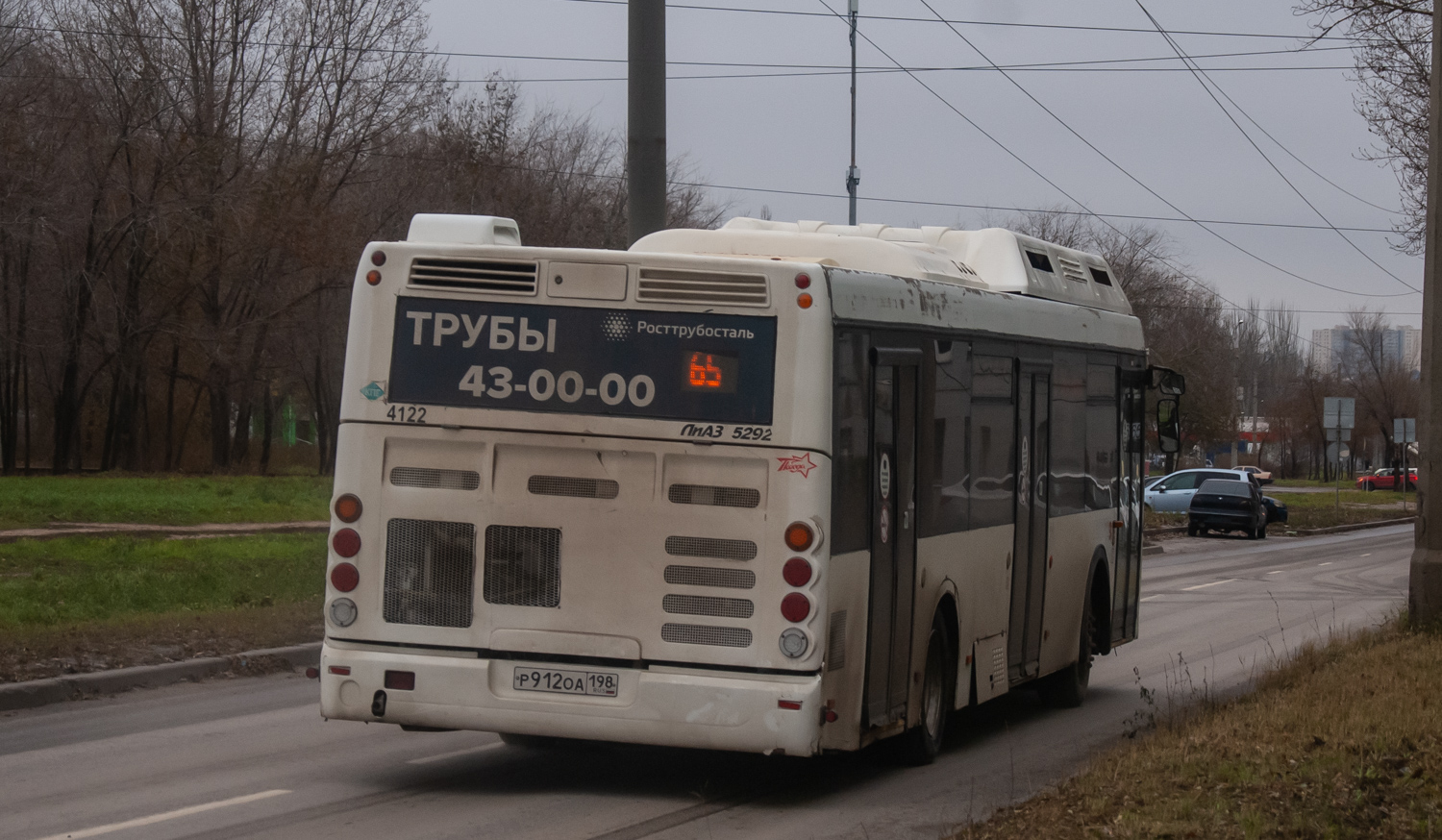 Волгоградская область, ЛиАЗ-5292.67 (CNG) № 4122