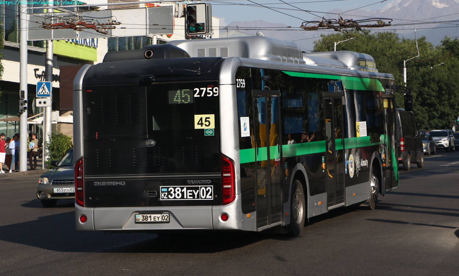 Алматы, Yutong ZK6126HG (QazTehna) № 2759