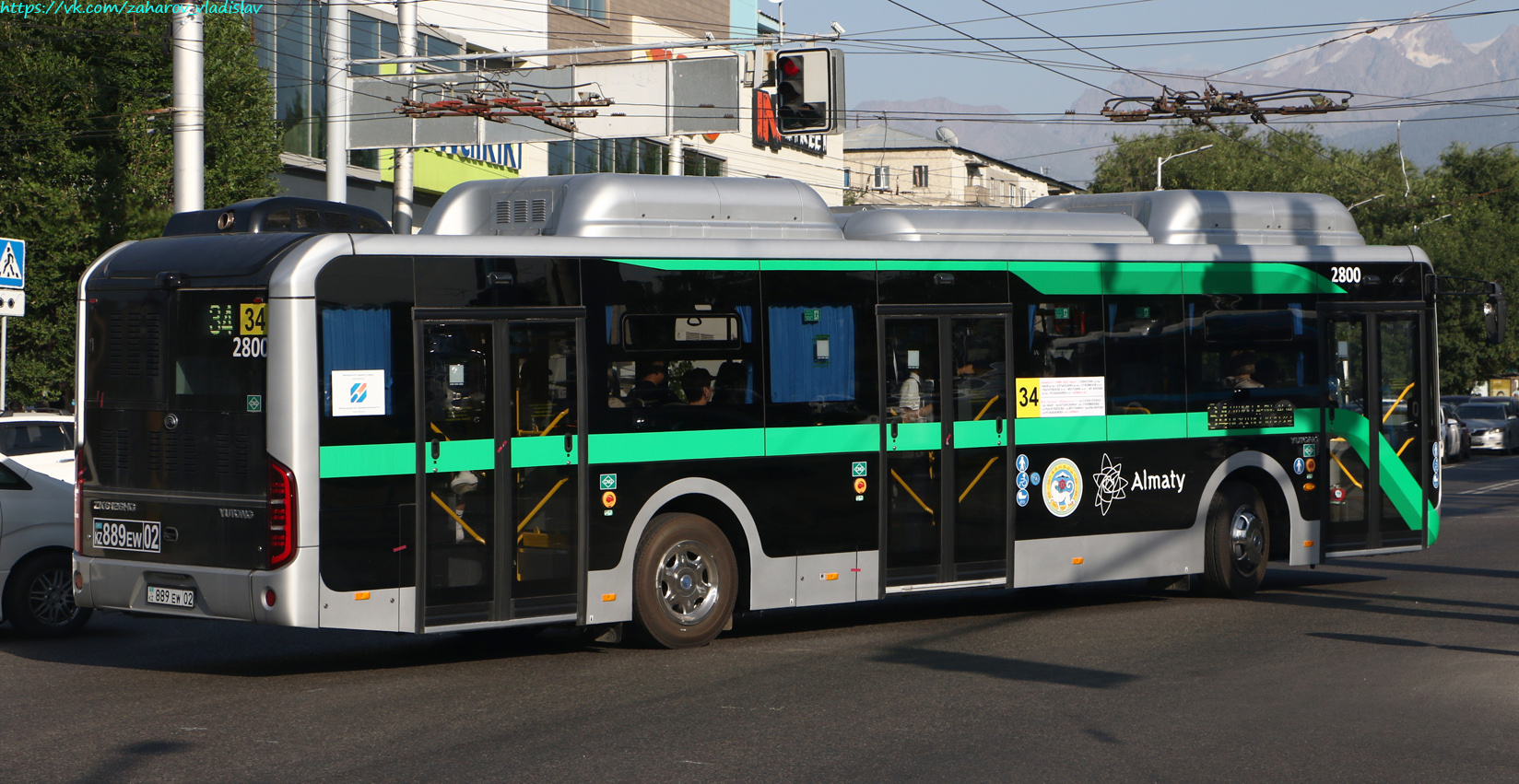 Алматы, Yutong ZK6126HG (QazTehna) № 2800