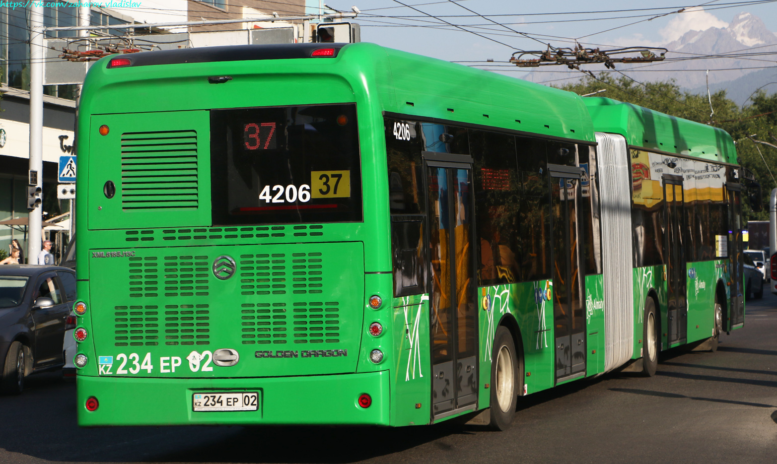 Алматы, Golden Dragon XML6185J13C (Hyundai Trans Auto) № 4206