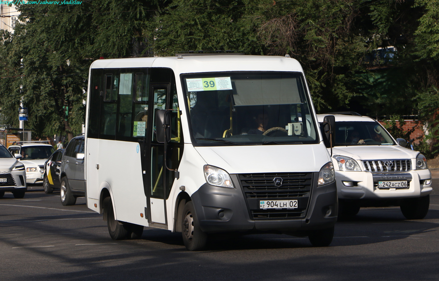 Алматы, ГАЗ-A64R42 Next (СемАЗ) № 904 LH 02