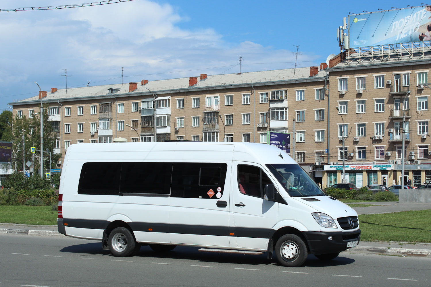 Новосибирская область, Луидор-22360C (MB Sprinter) № А 247 ХР 154