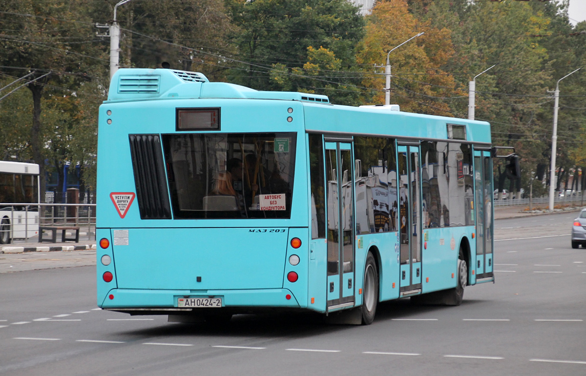 Витебская область, МАЗ-203.047 № 012327