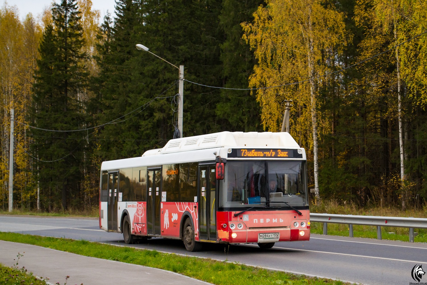Пермский край, ЛиАЗ-5292.67 (CNG) № М 284 ХТ 159