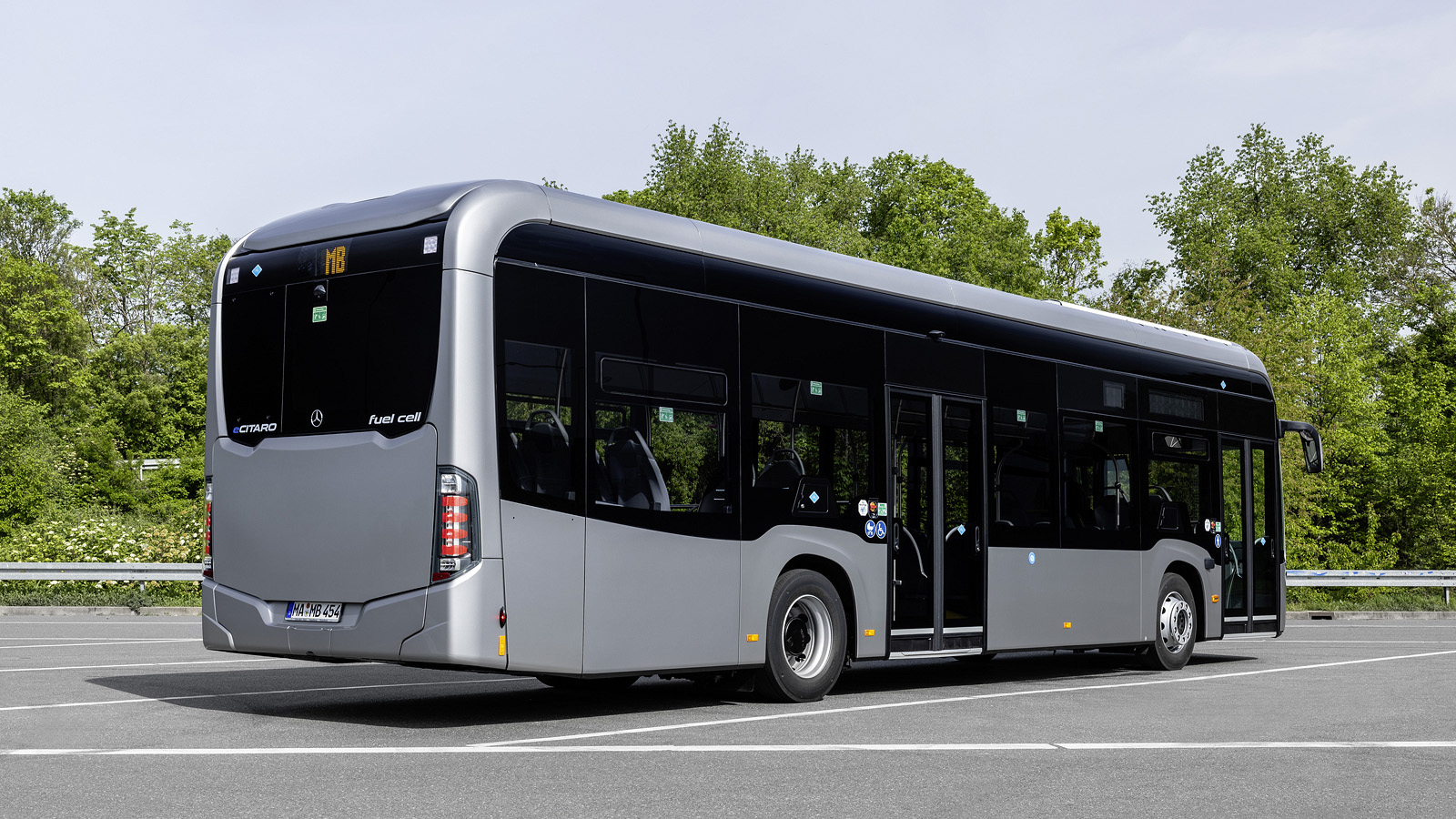 Баден-Вюртемберг, Mercedes-Benz eCitaro fuel cell № MA-MB 454 Баден-Вюртемберг, Mercedes-Benz eCitaro fuel cell № MA-MB 454
