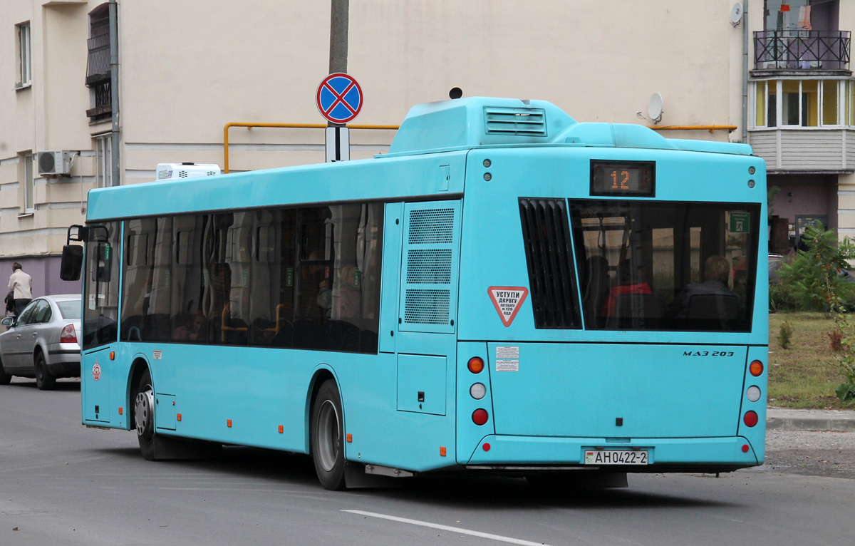 Витебская область, МАЗ-203.047 № 012180