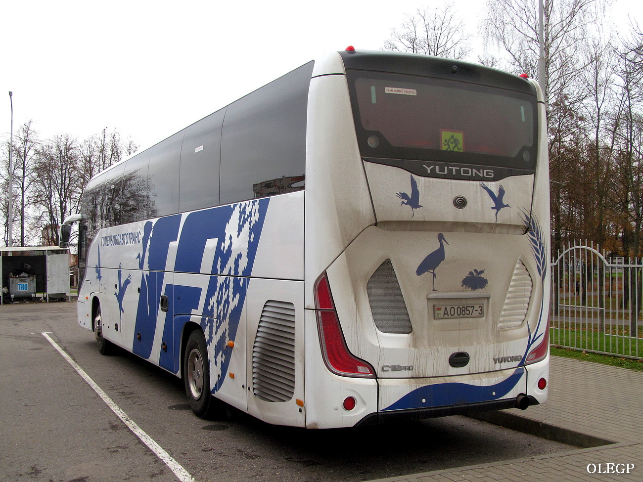 Гомельская область, Yutong C12PRO (ZK6128H) № АО 0857-3