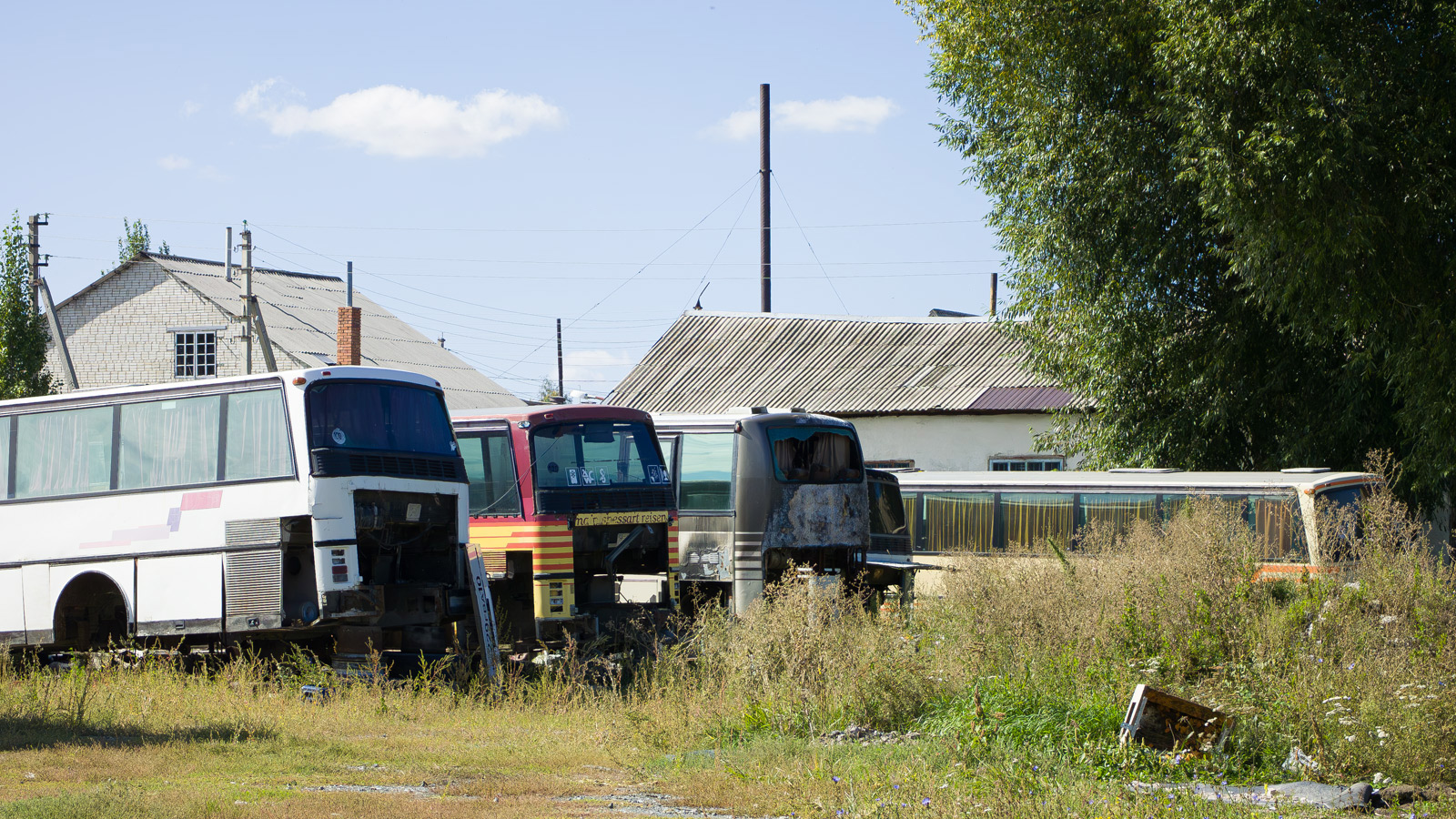 Kostanay province, Setra S215HR Nr. 576 DOA 10; Kostanay province, Van Hool T815 Acron Nr. 935 ACQ 10; Kostanay province, Setra S215HR Nr. 552 FPA 10; Kostanay province, Setra Nr. 209 ALA 10; Kostanay province — Miscellaneous photos