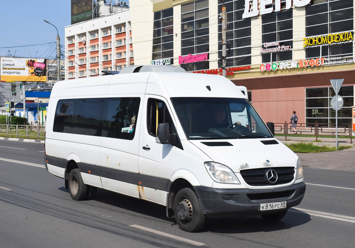 Тверская область, Луидор-223612 (MB Sprinter) № К 816 РС 69